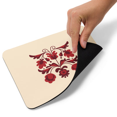 Poppies Ornament Mouse Pad