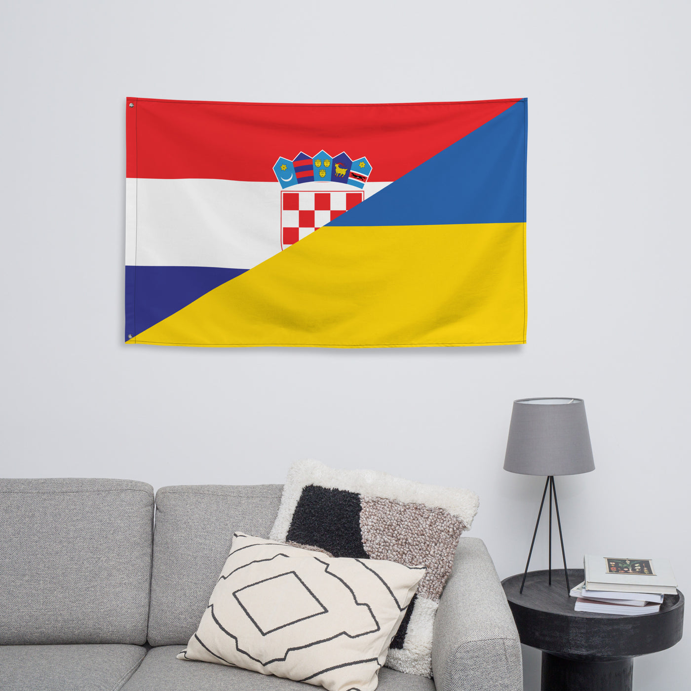 Croatia-Ukraine Flag