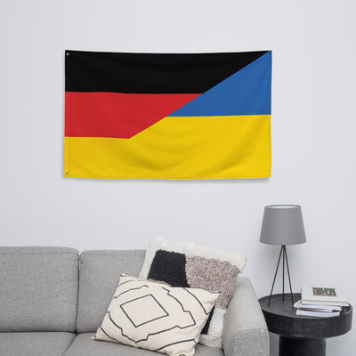 Germany-Ukrainian Flag