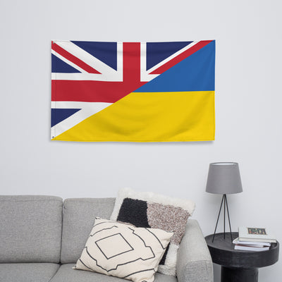 United Kingdom-Ukrainian Flag