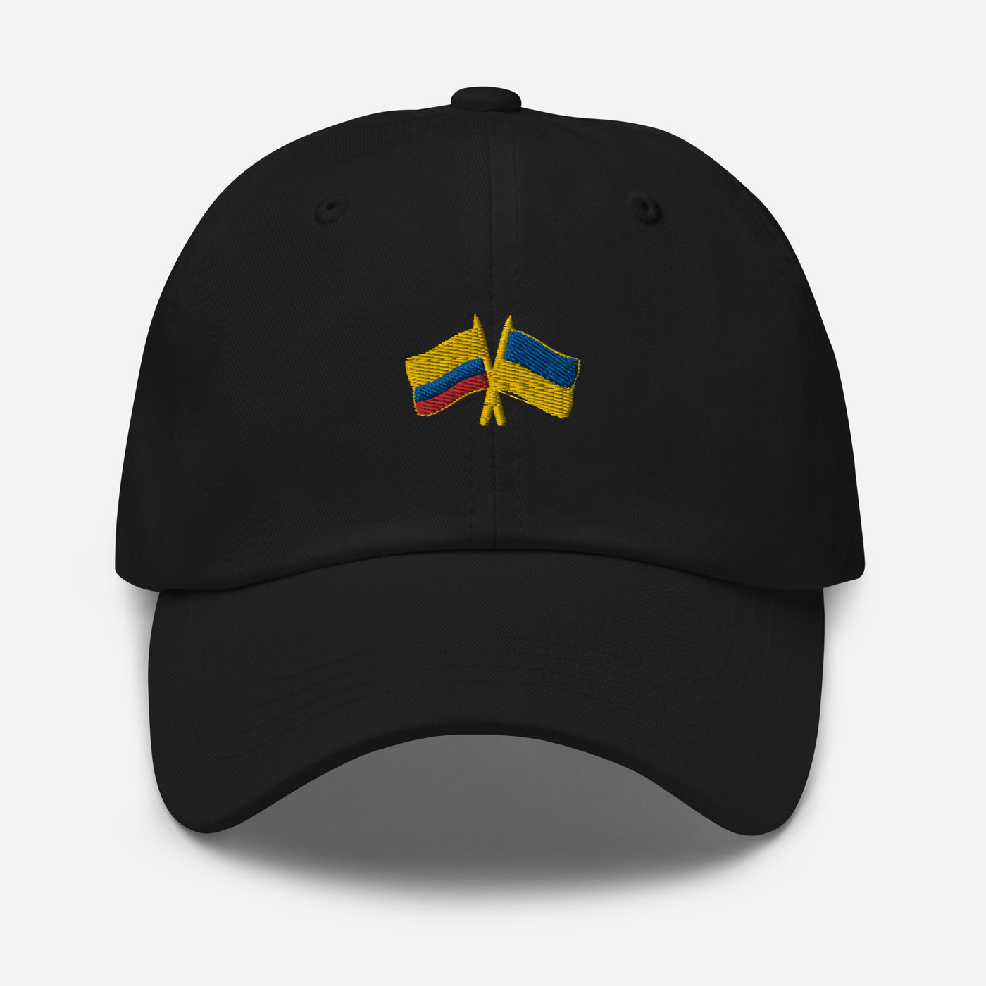 Colombia-Ukraine Cap Embroidery