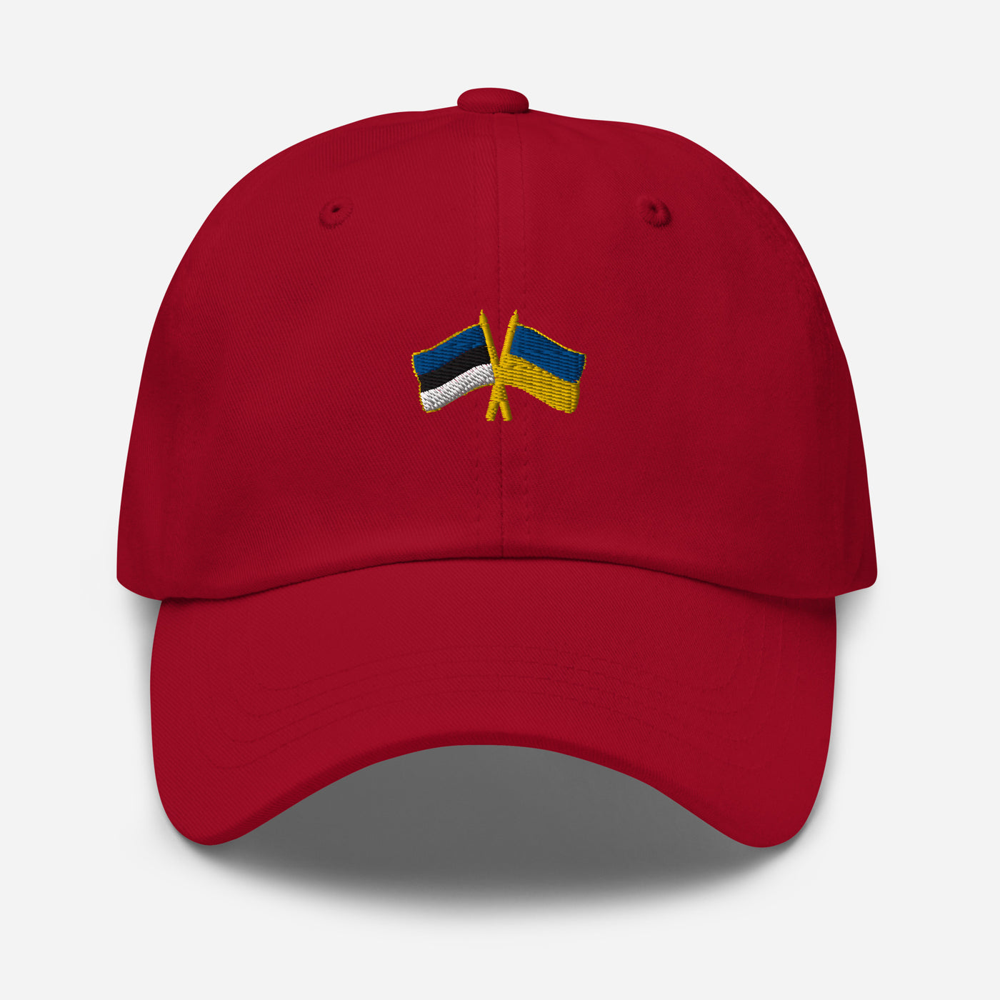 Estonia-Ukraine Cap Embroidery