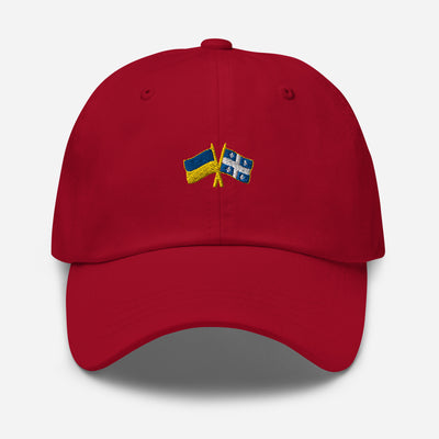 Quebec-Ukraine Cap Embroidery