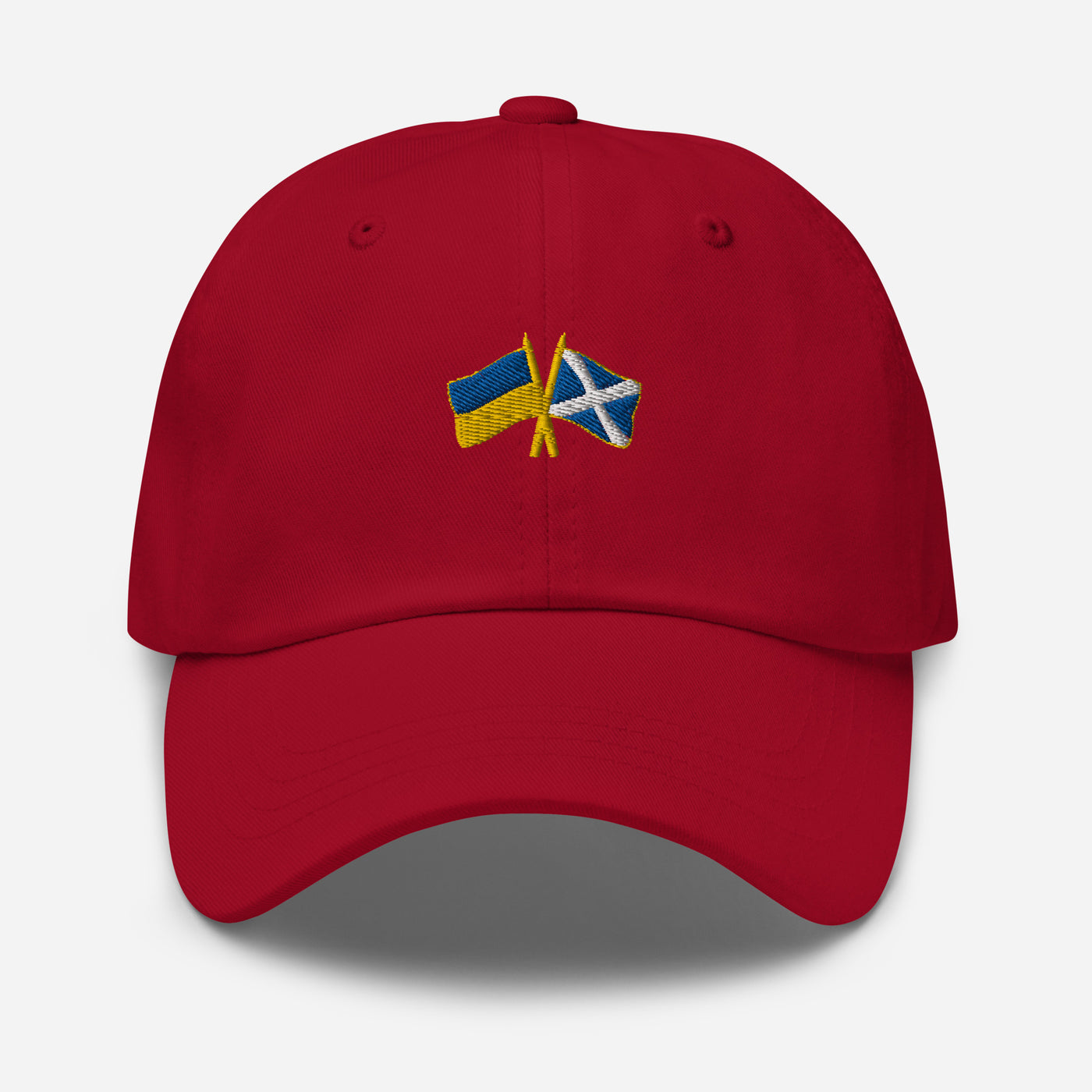 Scotland-Ukraine Cap Embroidery