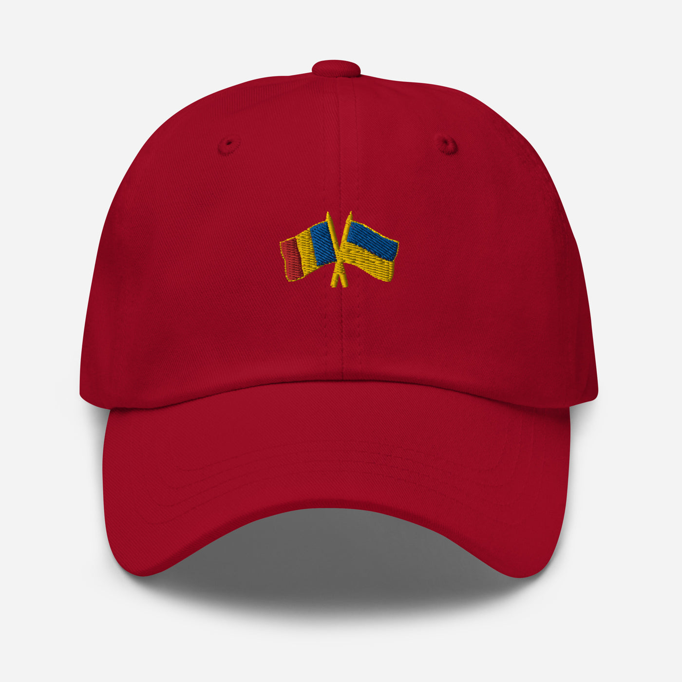 Romania-Ukraine Cap Embroidery