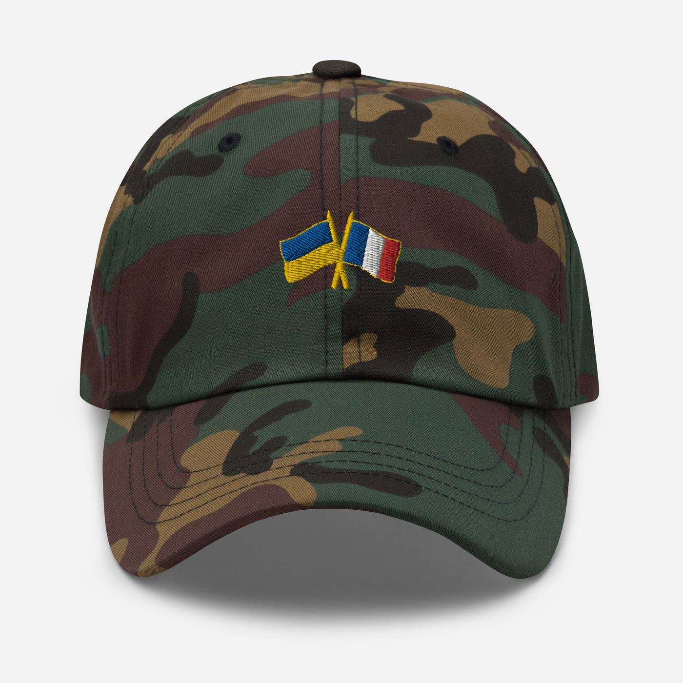 France-Ukraine Cap Embroidery