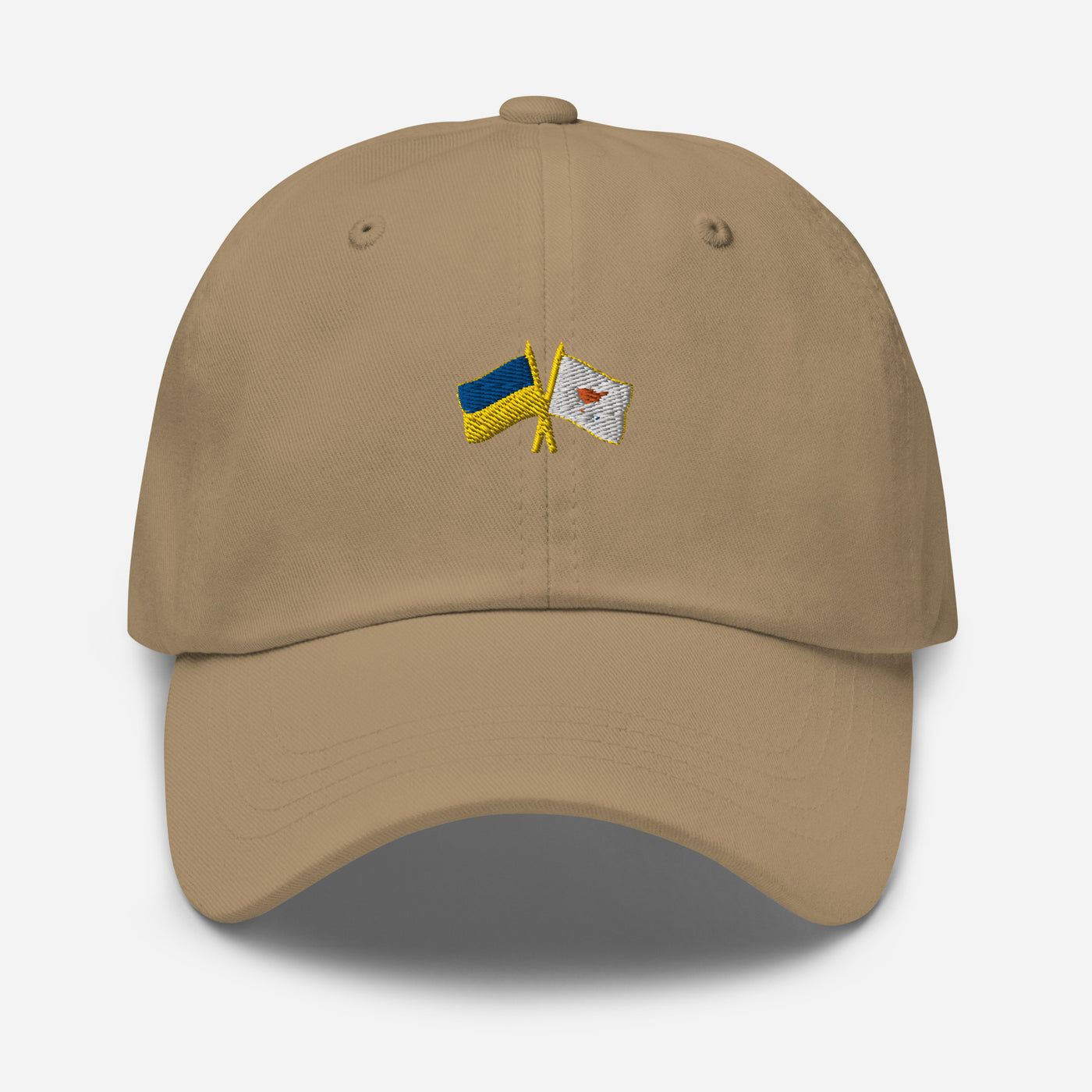 Cyprus-Ukraine Cap Embroidery