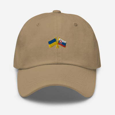 Slovakia-Ukraine Cap Embroidery