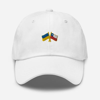 Chile-Ukraine Cap Embroidery