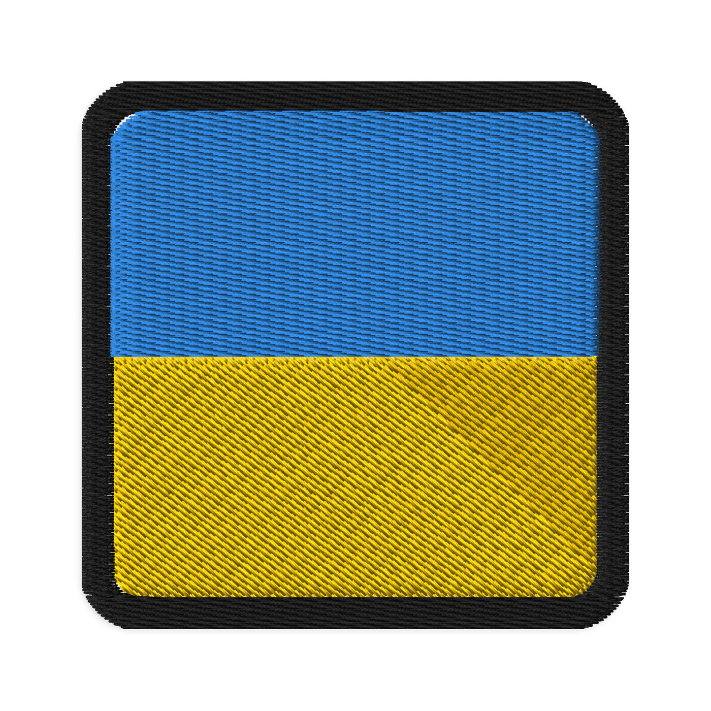 Ukrainian Flag 5 Colored Embroidered Patch