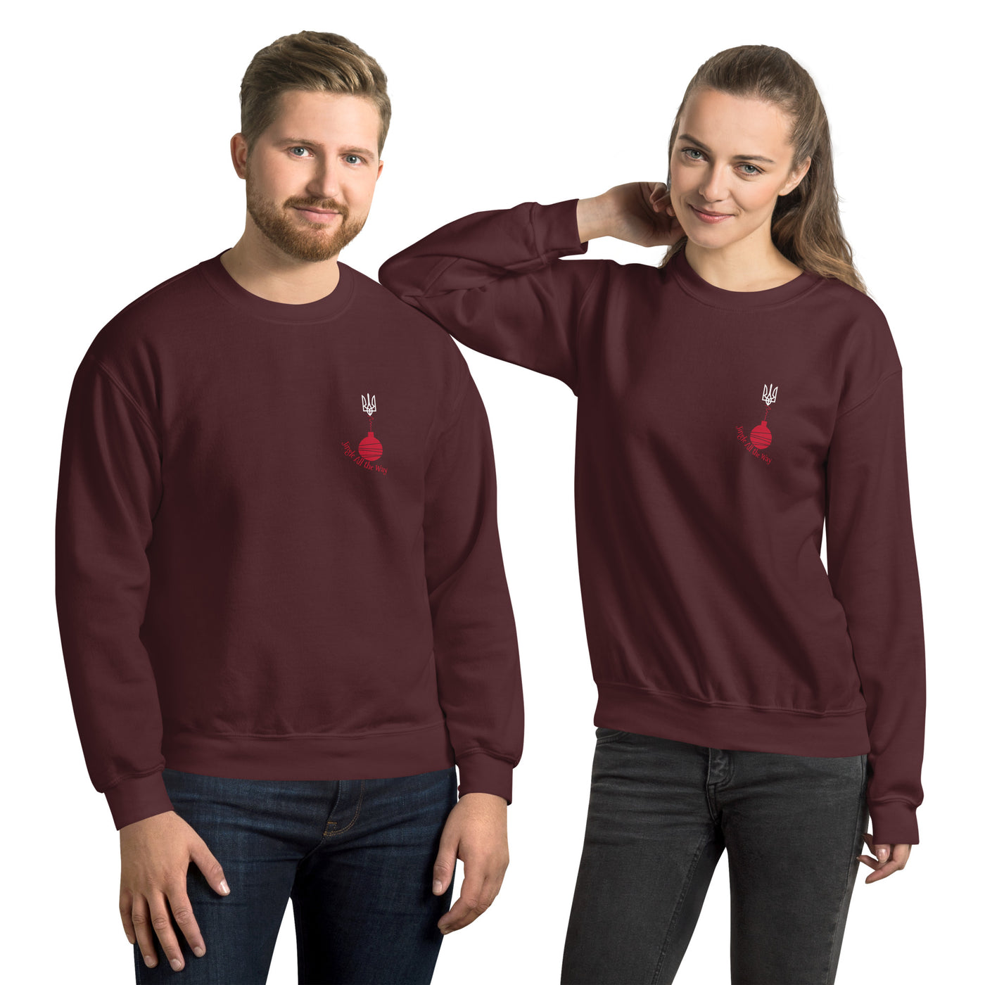 Merry Christmas Sweatshirt Print