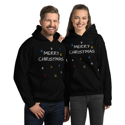 Merry Christmas 11 Heavy Blend Hoodie Embroidery