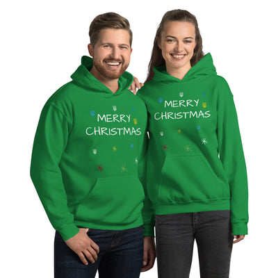 Merry Christmas 11 Heavy Blend Hoodie Embroidery