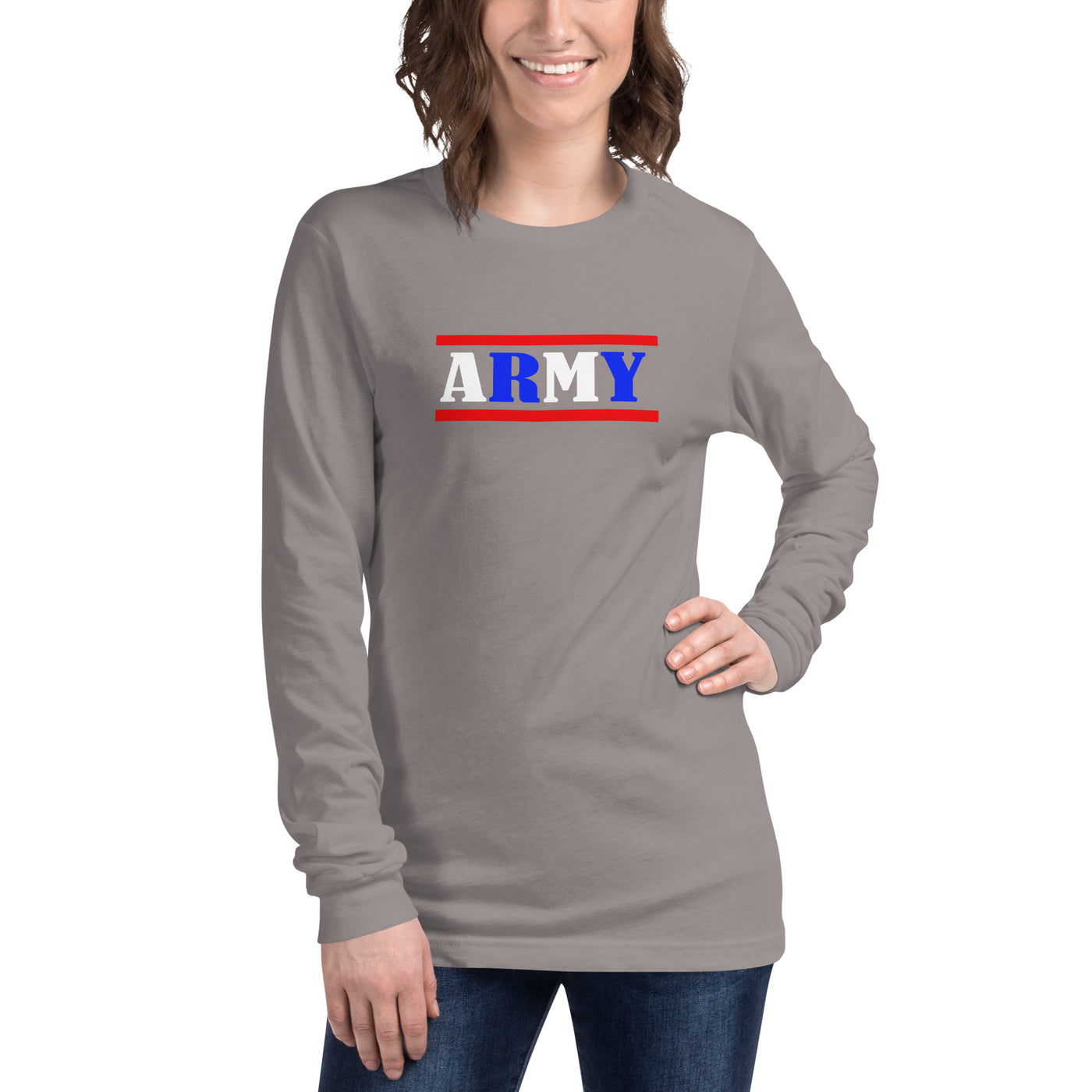 Army Long Sleeve Shirt Print
