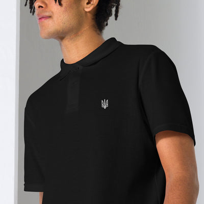 Trident of Freedom Polo Shirt Embroidery