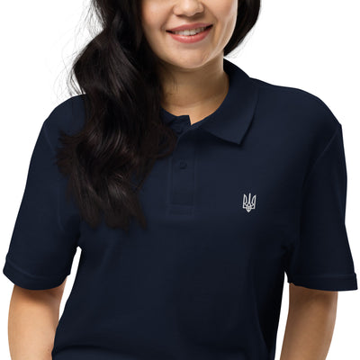 Trident of Freedom Polo Shirt Embroidery