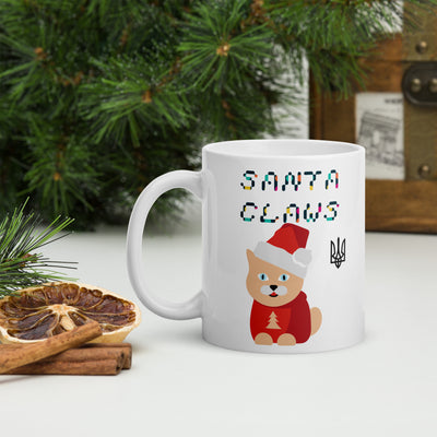 Merry Christmas 9 White Glossy Mug