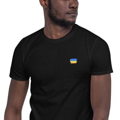 Flagge der Ukraine 1 T-Shirt-Druck