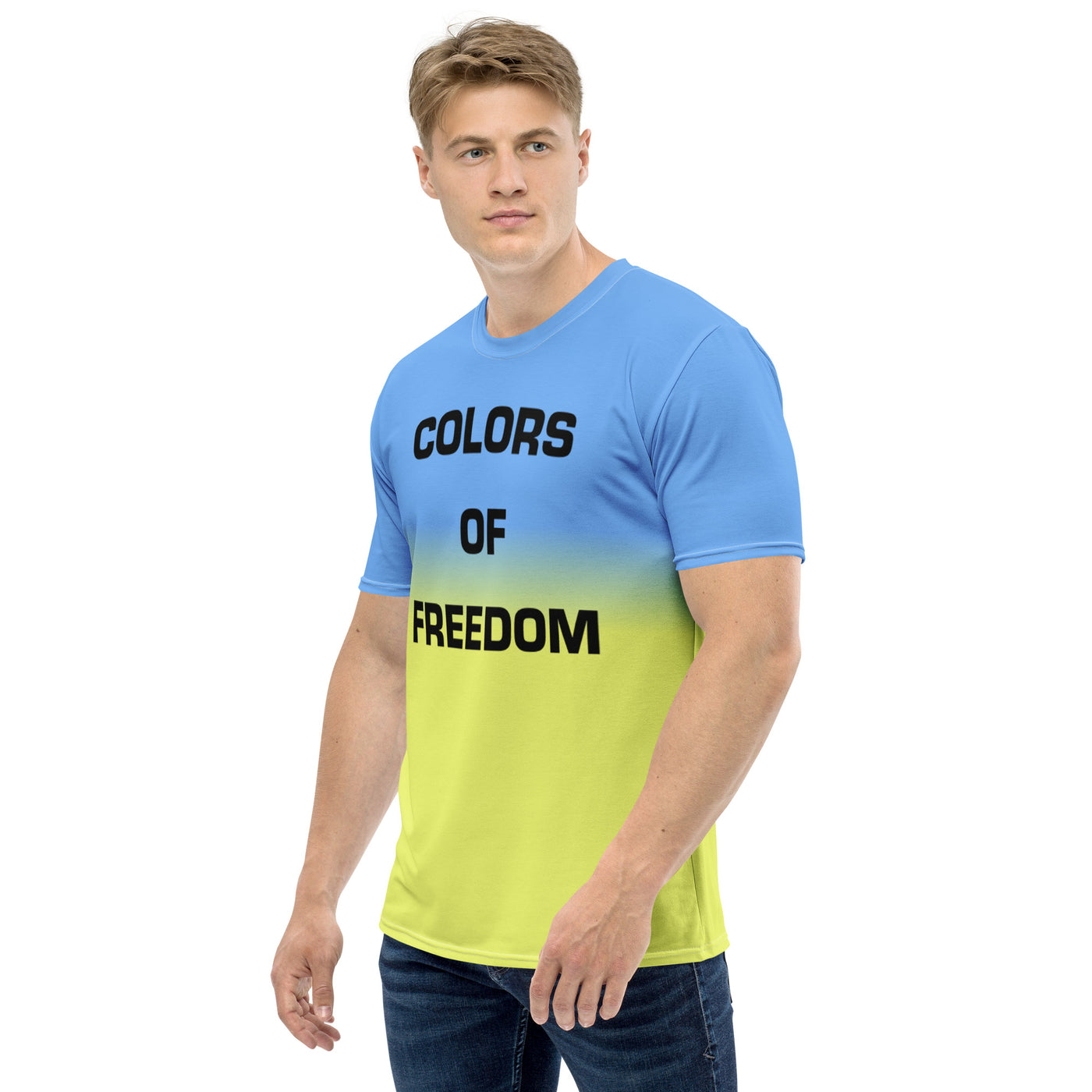 Farben der Freiheit T-Shirt-Druck