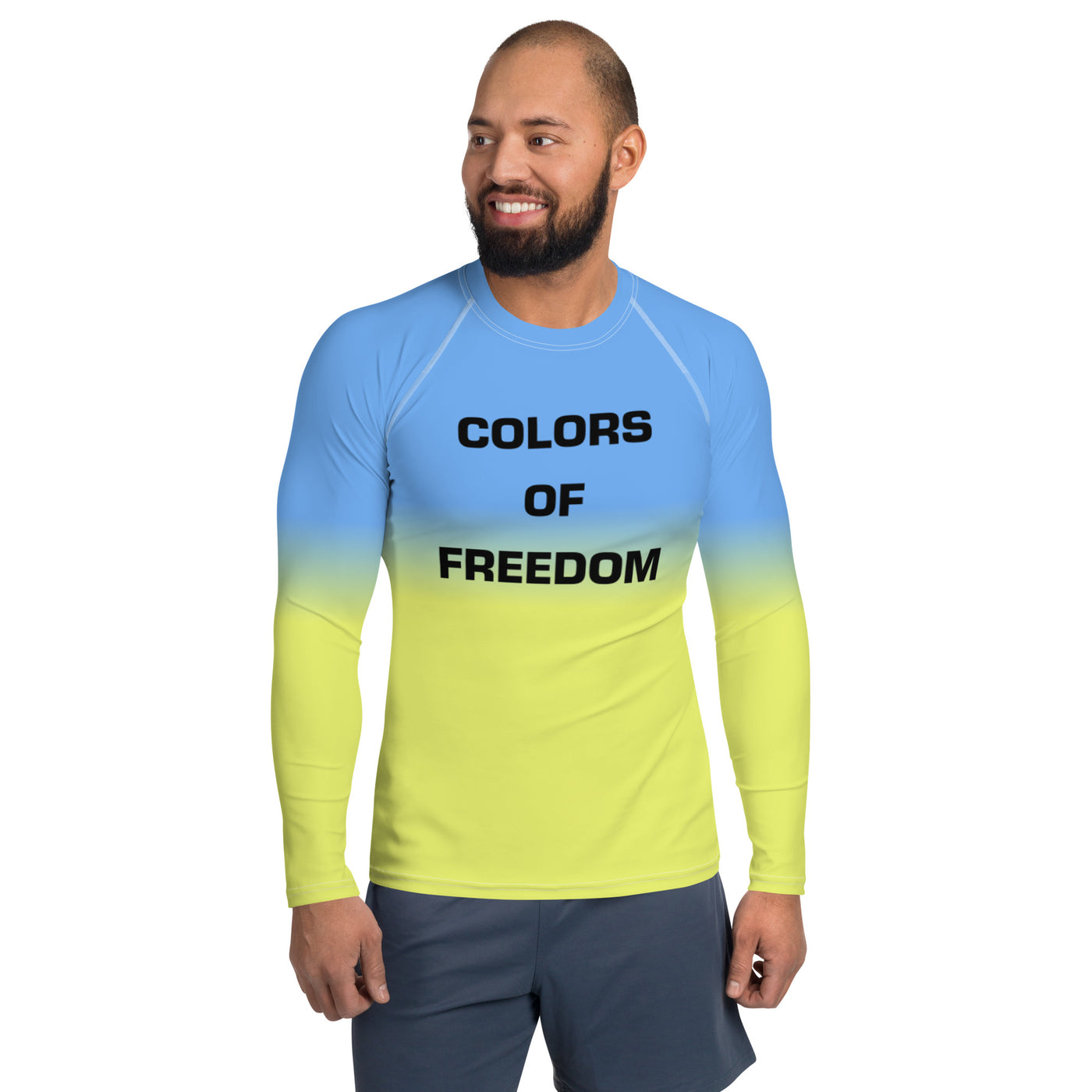 Colors of Freedom Rash Guard Print