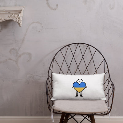 Love to Ukraine Premium Pillow