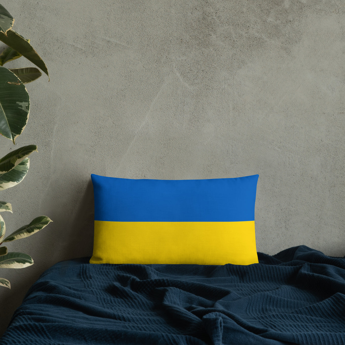 Ukrainian Flag 5 Premium Pillow