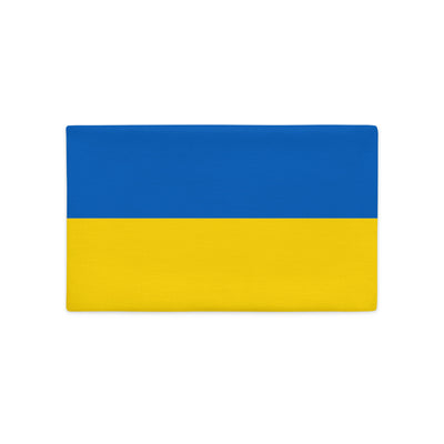 Ukrainische Flagge Kissenhuelle