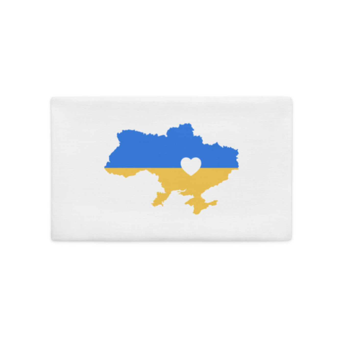 Karte der Ukraine Kissenhülle