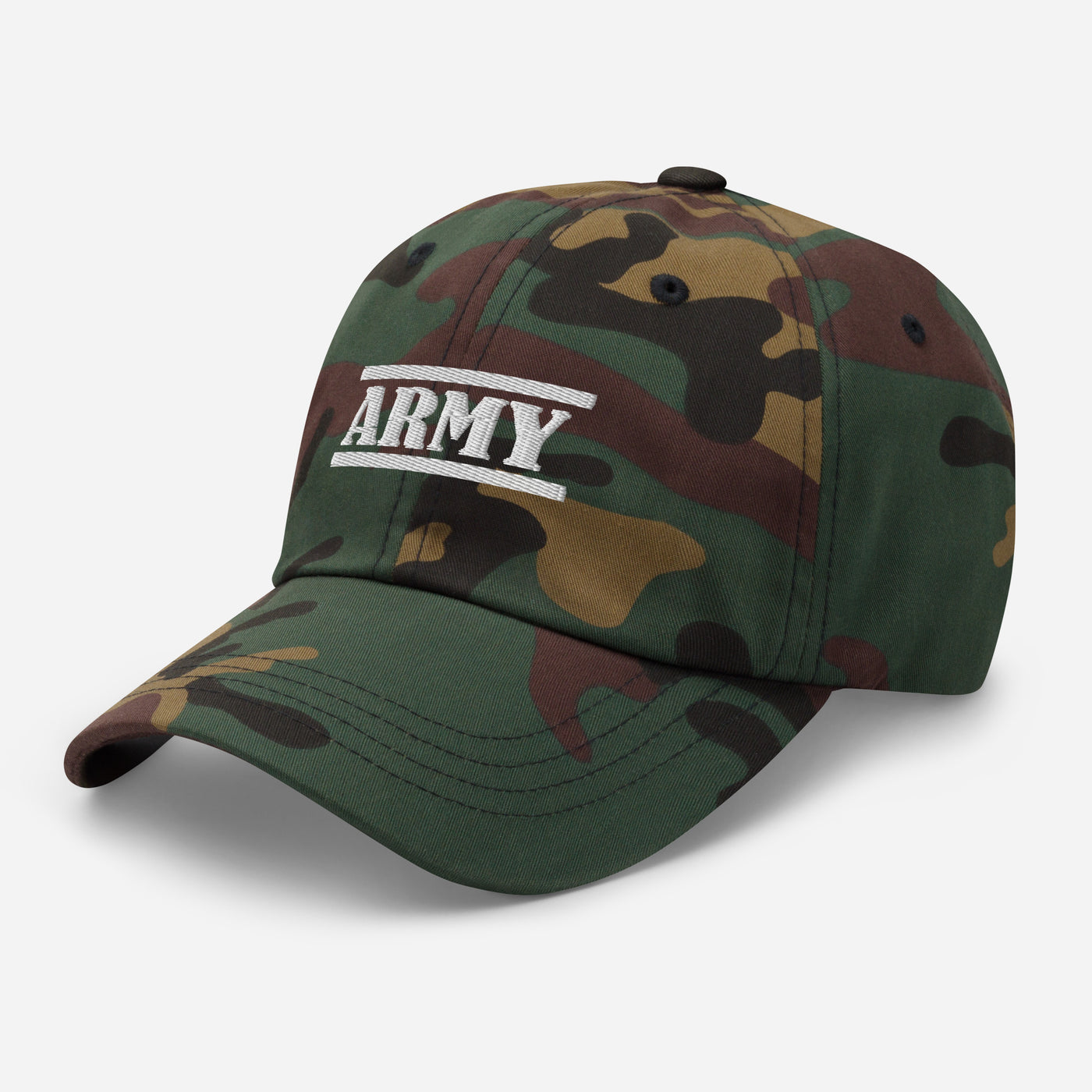 Army Cap Embroidery