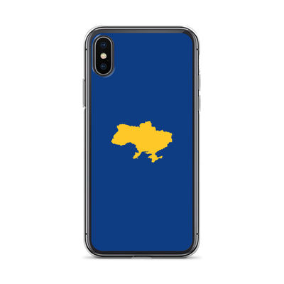 Karte der Ukraine iPhone Hülle