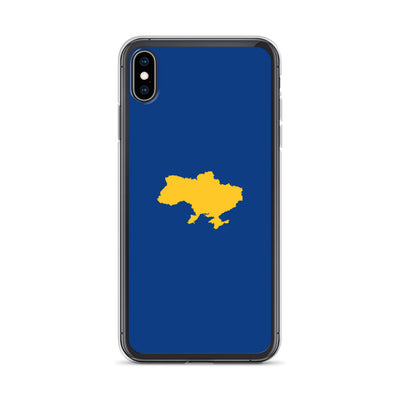 Karte der Ukraine iPhone Hülle