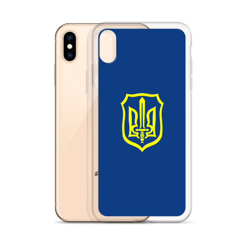 Ukrainian Military Emblem 2 iPhone Case