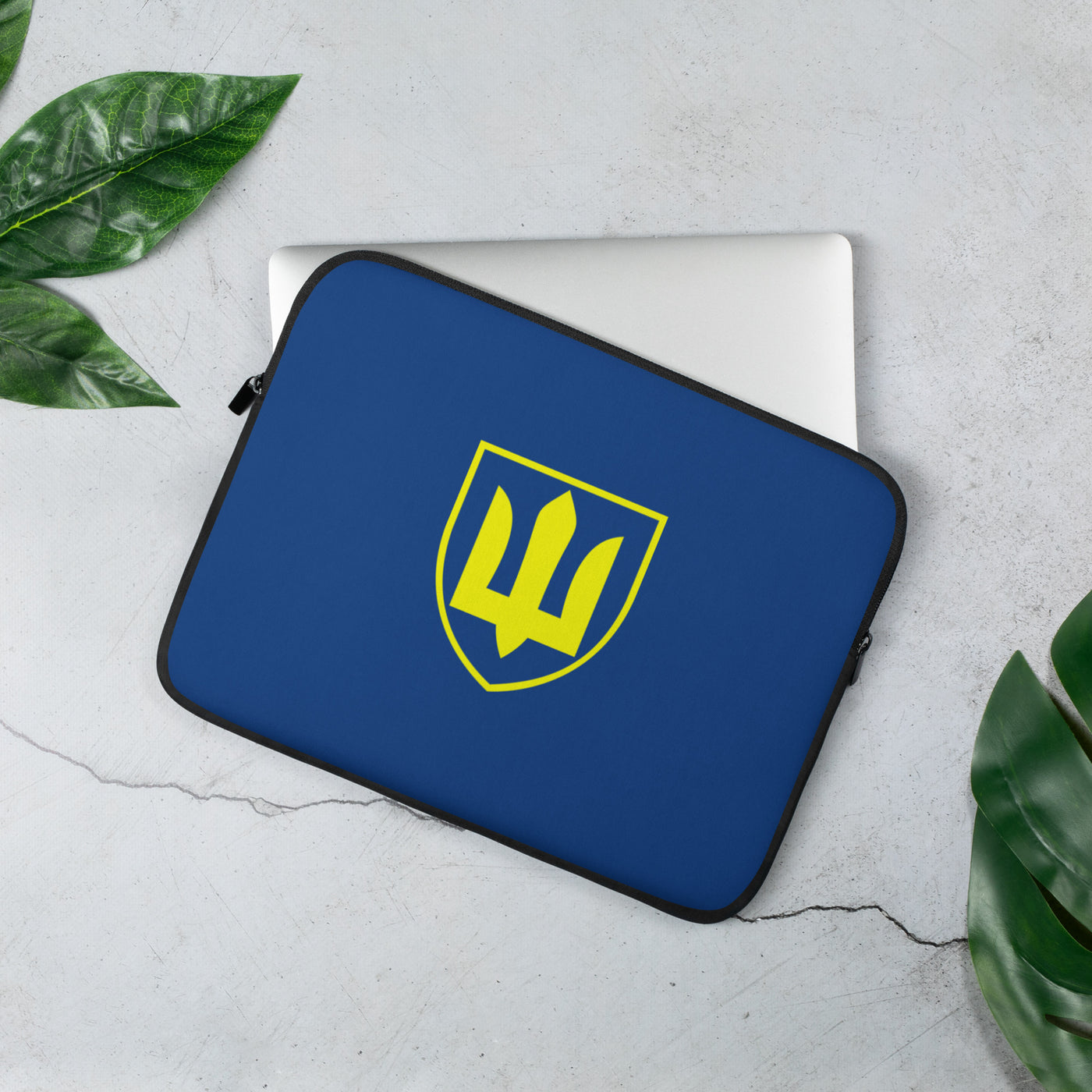 Ukrainian Military Emblem Laptop Sleeve