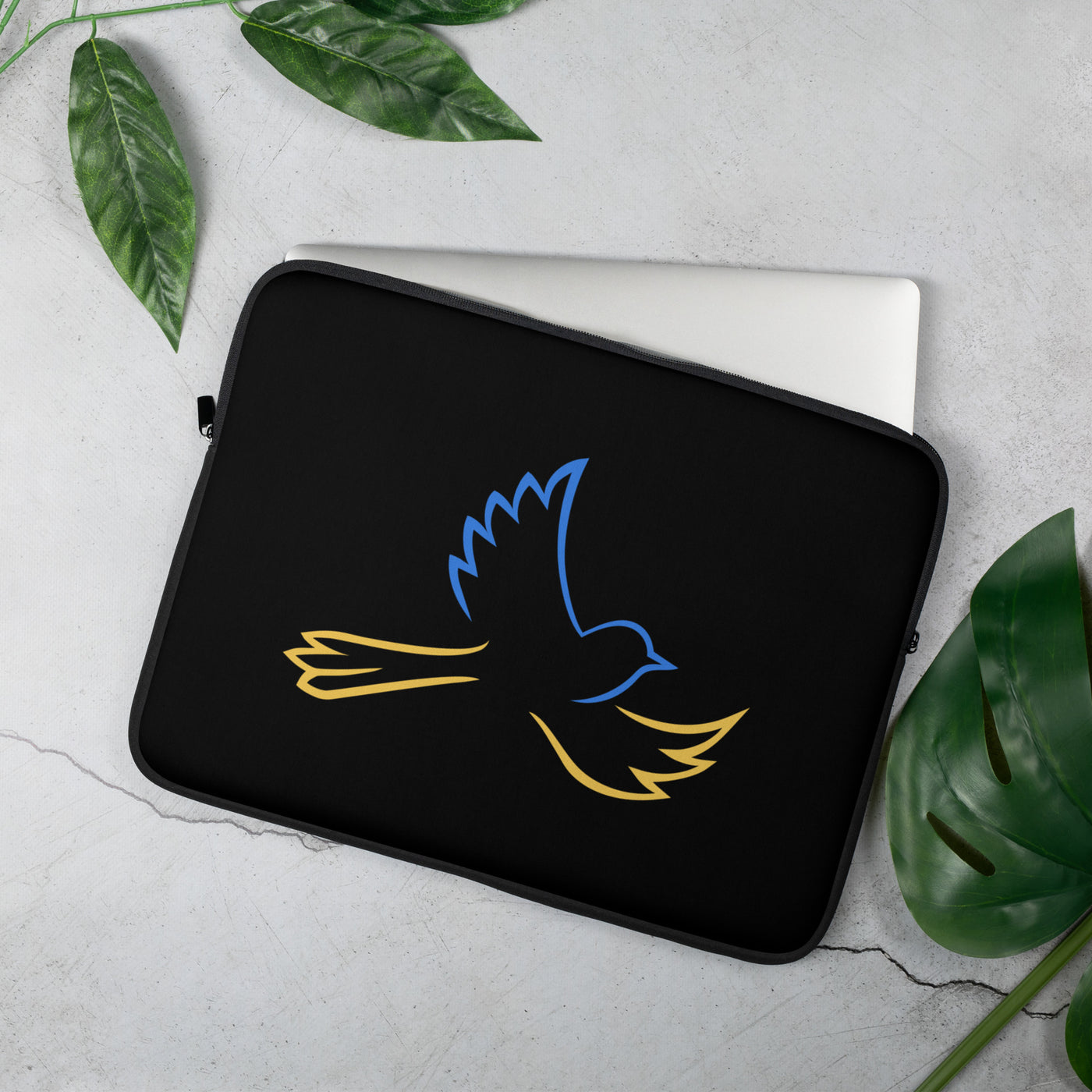 Vogel aus der Ukraine Laptop-Hülle