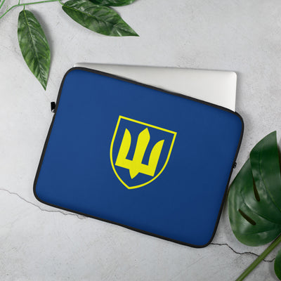Ukrainian Military Emblem Laptop Sleeve