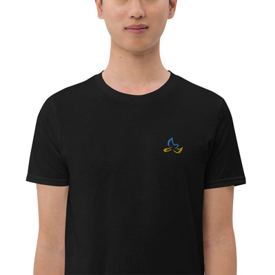 Vogel aus der Ukraine 4 T-Shirt-Stickerei
