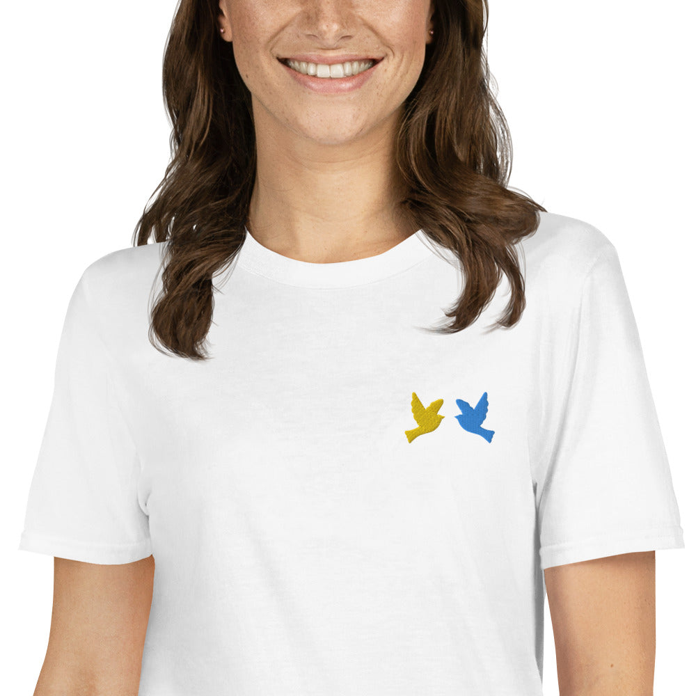 Birds from Ukraine T-shirt Embroidery