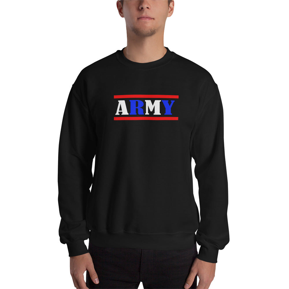 Army Colored Sweatshirt Print