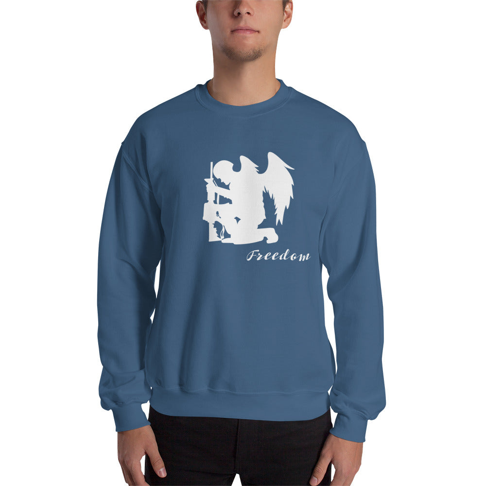 Angel Soldier Sweatshirt Print