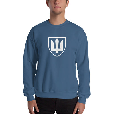 Ukrainisches Militäremblem 1 groß  Sweatshirt-Print