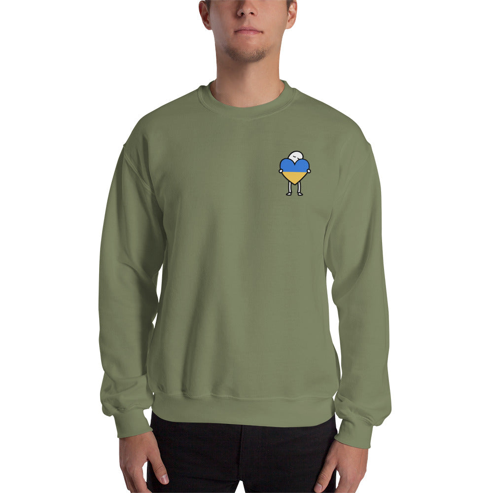 Love for Ukraine 1 Sweatshirt Print
