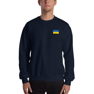 Ukrainian Flag 5 Sweatshirt Print