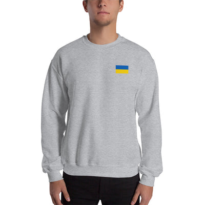 Ukrainische Flagge Sweatshirt Print