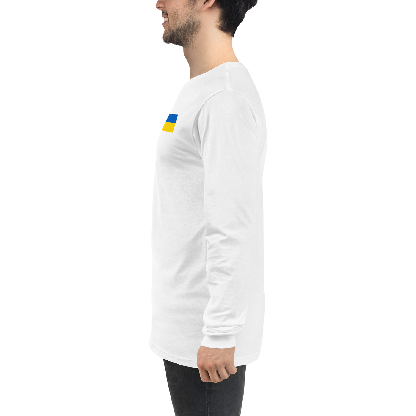 Ukrainian Flag 5 Long Sleeve Shirt Print
