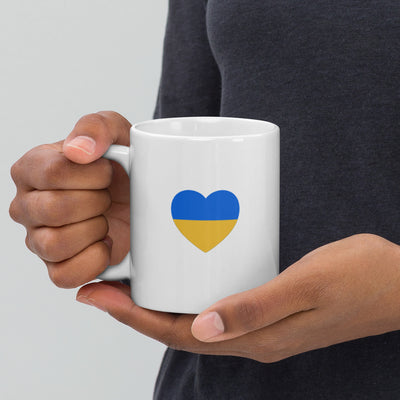 Liebe zur Ukraine-Becher