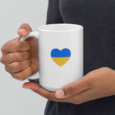 Liebe zur Ukraine-Becher